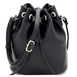 Bucket Drawstring Crossbody Bag